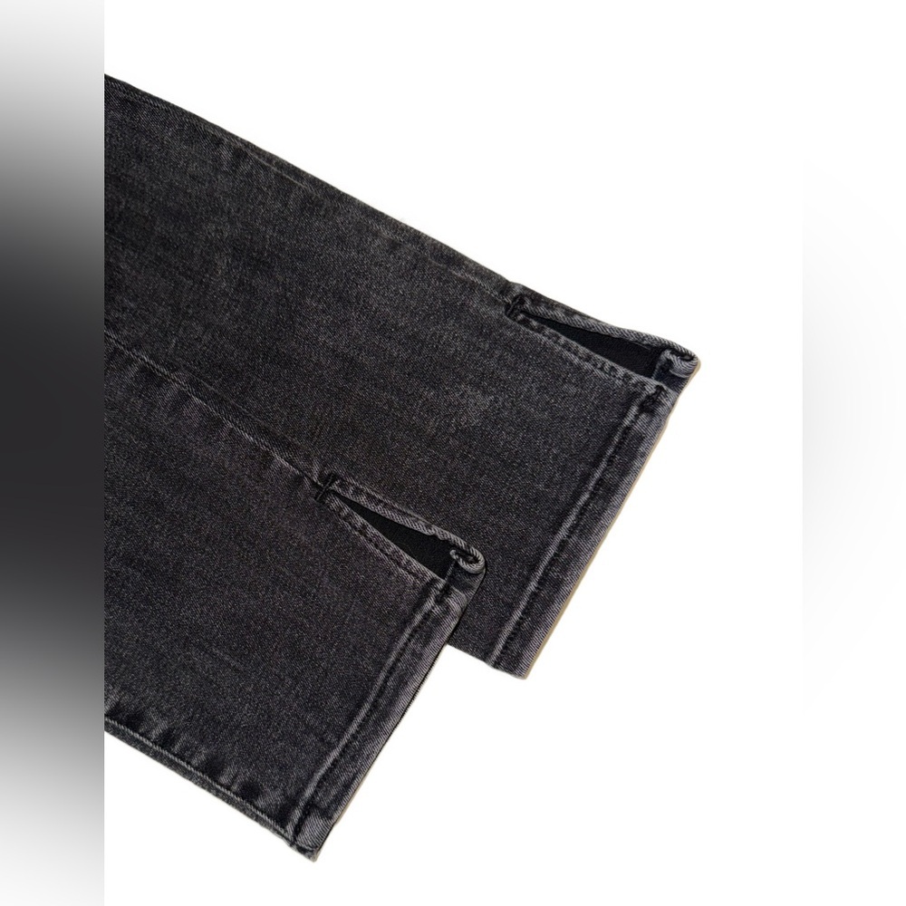 Good American “Good Legs” Crop Jeans Black 2 / 26 preppy business casual - Picture 7 of 12
